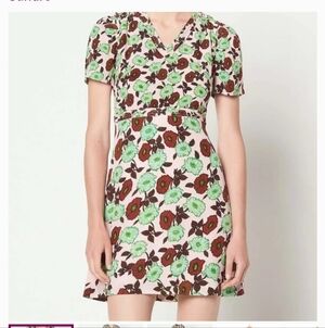 Sandro Floral Dress